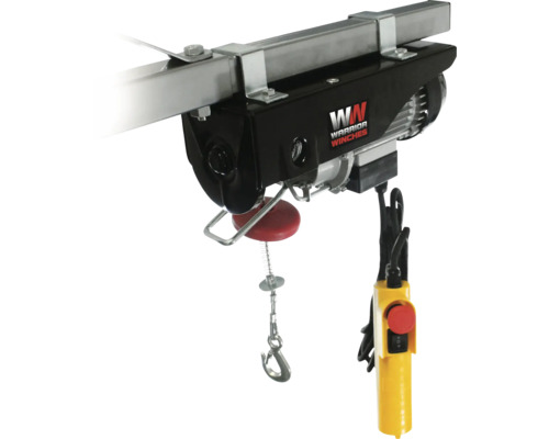 Elektrische Seilwinde mit Steuerung und Haken