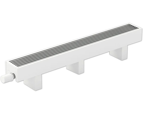 Licon Heat Standkonvektor KORALINE Optimal LKO H 330 x L 2400 x T 230 mm weiß Heizkörper mit Konvektor und Thermostatventil