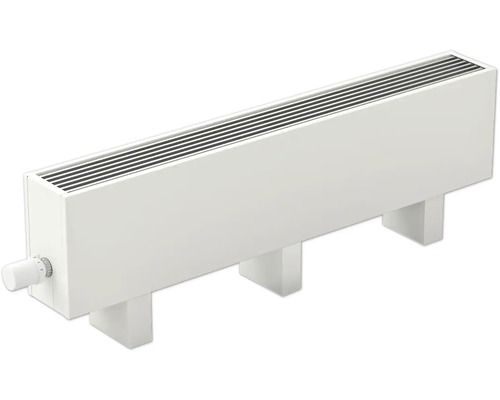 Licon Heat Standkonvektor KORALINE Optimal LKO H 400 x L 2400 x T 130 mm weiß Heizkörper mit Thermostat zur Raumbeheizung