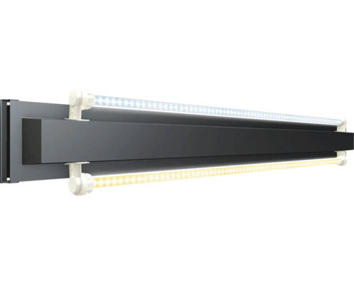 LED-Wachstumslampe mit zwei Leuchtstoffröhren