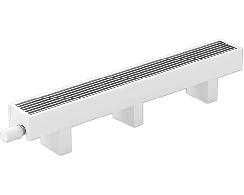 Licon Heat Standkonvektor KORALINE Optimal LKO H 330 x L 2600 x T 80 mm weiß Konvektorheizkörper mit Thermostat zur Wandmontage