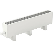 Flachheizkörper mit Thermostat und Konvektor