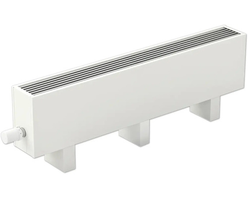 Licon Heat Standkonvektor KORALINE Optimal LKO H 500 x L 2600 x T 130 mm weiß Flachheizkörper mit Thermostat und Standfüßen