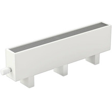 Heizkörper mit Konvektor und Thermostat