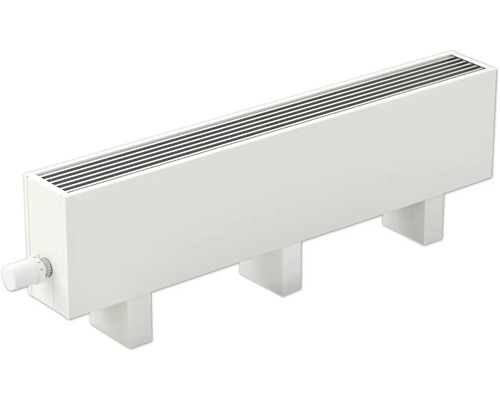 Licon Heat Standkonvektor KORALINE Optimal LKO H 400 x L 2800 x T 230 mm weiß Weißer Konvektor Heizkörper mit Thermostat zur Raumbeheizung