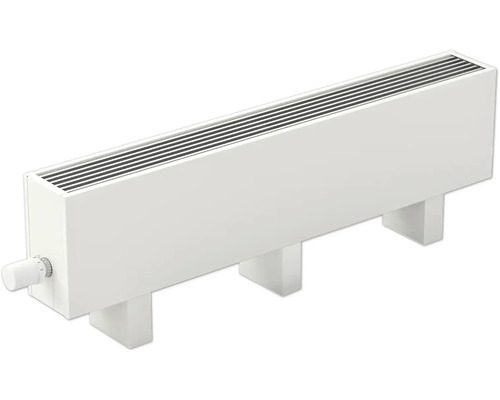 Licon Heat Standkonvektor KORALINE Optimal LKO H 600 x L 2800 x T 180 mm weiß Flachheizkörper mit Thermostat