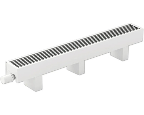 Licon Heat Standkonvektor KORALINE Optimal LKO H 190 x L 3000 x T 230 mm weiß Heizkörper mit Thermostatventil für Wohnräume