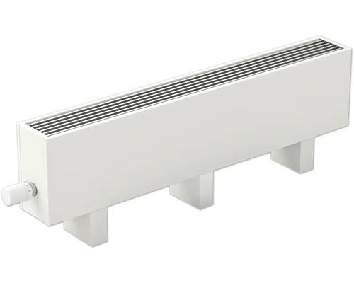 Licon Heat Standkonvektor KORALINE Optimal LKO H 400 x L 3000 x T 80 mm weiß Flachheizkörper mit Thermostat zur Raumheizung