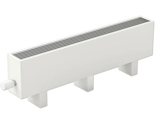 Licon Heat Standkonvektor KORALINE Optimal LKO H 400 x L 3000 x T 230 mm weiß Flachheizkörper mit Thermostatventil zur Raumbeheizung