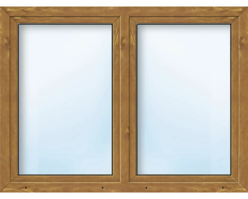 ARON Basic+ Kunststofffenster 2 Flügelig (Dreh/Dreh-Kipp) mit beweglichem Pfosten (Stulp) 110x60 cm Golden Oak (Förderfähig) ARON Basic+ Kunststofffenster 2 Flügelig (Dreh/Dreh-Kipp) mit beweglichem Pfosten (Stulp) 110x60 cm Golden Oak (Förderfähig)