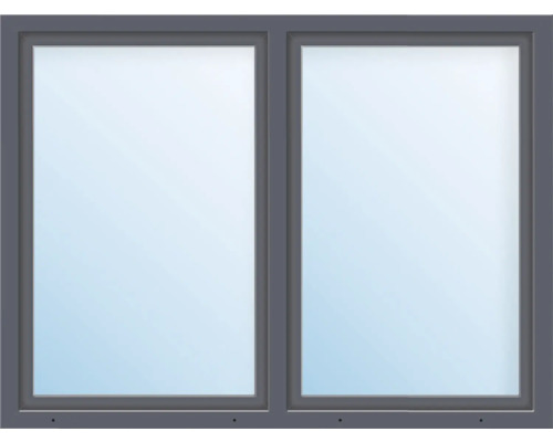ARON Basic+ Kunststofffenster 2 Flügelig (Dreh-Kipp/Dreh-Kipp) mit festem Pfosten 160x55 cm RAL 7016 anthrazitgrau DIN Links (Förderfähig) ARON Basic+ Kunststofffenster 2 Flügelig (Dreh-Kipp/Dreh-Kipp) mit festem Pfosten 160x55 cm RAL 7016 anthrazitgrau DIN Links (Förderfähig)
