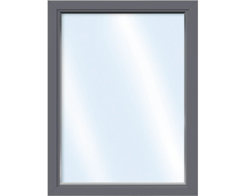 ARON Basic+ Kunststofffenster Festelement mit ESG 105x170 cm RAL 7016 anthrazitgrau DIN Rechts (Förderfähig) ARON Basic+ Kunststofffenster Festelement mit ESG 105x170 cm RAL 7016 anthrazitgrau DIN Rechts (Förderfähig)