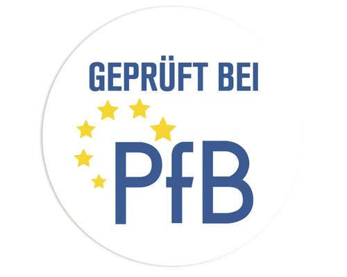 Geprüft bei PFB Siegel