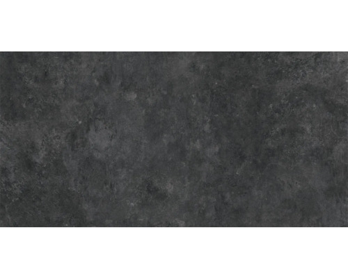 Dunkle Bodenfliese mit Steinoptik.