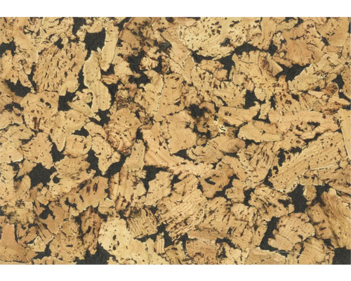 Kork Wandpaneel Wall Trend Classic Country Black 600 x 300 x 3 mm Korkstruktur als Hintergrund für Baumaterialien