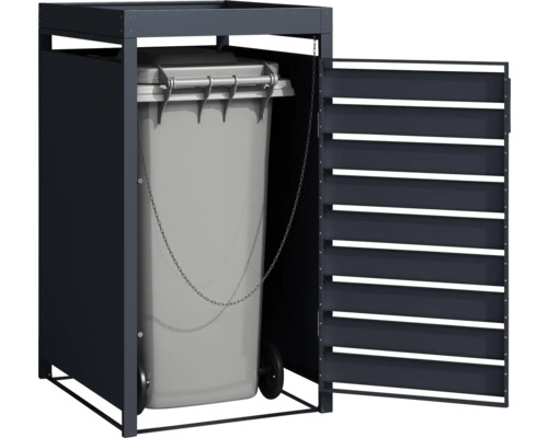 Mülltonnenbox mit einer Mülltonne