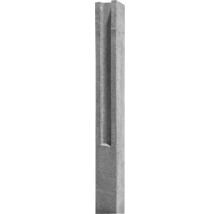 Zaunpfosten aus Beton mit Nut
