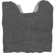 Einzelner Beton Pflasterstein mit Aussparung