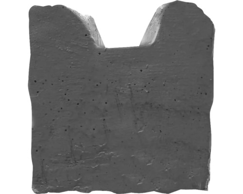 Einzelner Beton Pflasterstein mit Aussparung