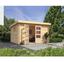 Gartenhaus Karibu Tossens 4 377 x 333 cm natur