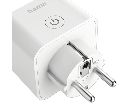 Hama Logo Intelligente Steckdose Nahansicht