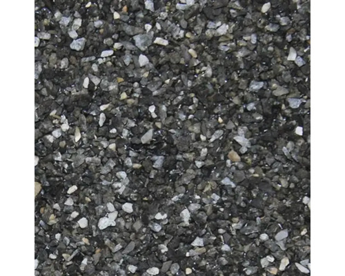 Nahaufnahme von Dachpappe mit Splittbeschichtung