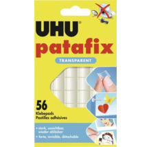 UHU Patafix Transparent Klebepads, 56 Stück