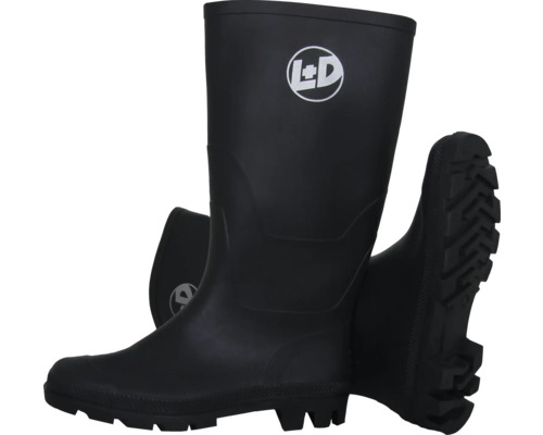 Gummistiefel, schwarz Gr. 39