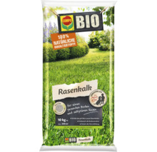 Packung Rasenkalk von Compo Bio, geeignet für ökologischen Landbau