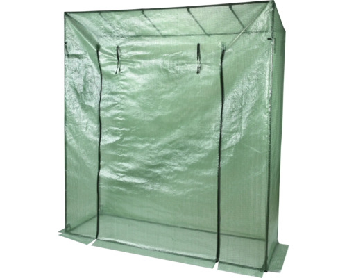 Gewächshaus mit Reißverschluss