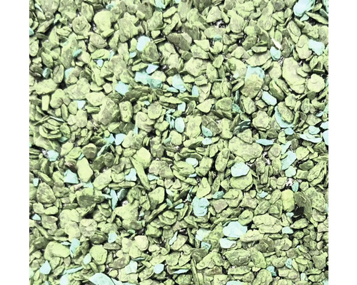 Nahaufnahme von Grünem Splitt