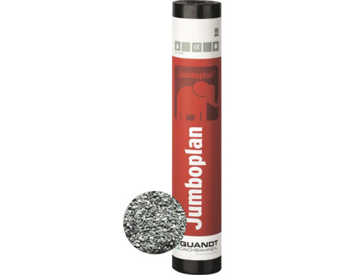 Jumboplan Dachbahn Rolle mit Kies