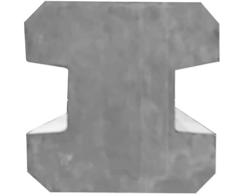 Grauer Beton Pflasterstein in H-Form