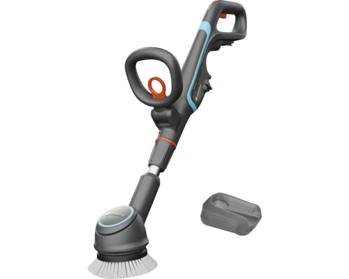 Gardena Akku-Fugenbürste mit Bürstenkopf und Akku-Schutz