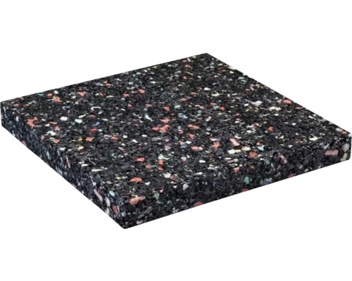 Unterlagepad Set Karibu 7 x 7 cm 4 Pack a 24 Stück Schallschutzplatte aus Gummigranulat