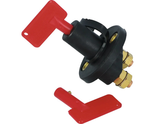 Batterietrennschalter mit zwei Schlüsseln