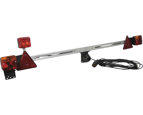 Anhängerbeleuchtungsträger mit Rückleuchten, Bremsleuchten und Blinkern