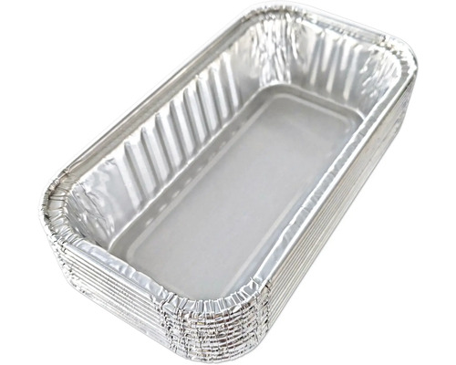 Stapel rechteckiger Aluminiumformen