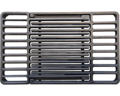 Gusseisen Grillrost verstellbar 35,56 - 49,53 cm