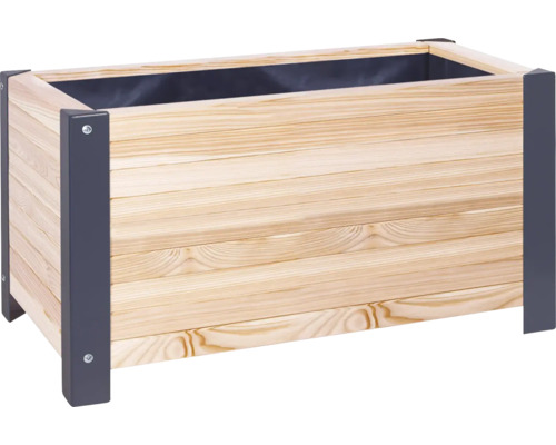 Pflanzkübel Wilk Holz 40 x 80 x 41 cm braun