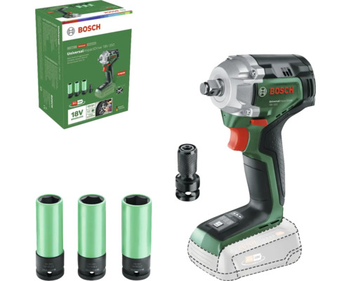 Bosch Universal Impact Drive 18V-350 Akku-Drehschlagschrauber mit Zubehör