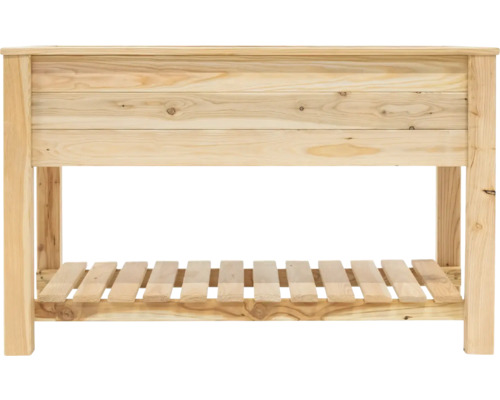 Holzwaschtischunterschrank mit Ablage