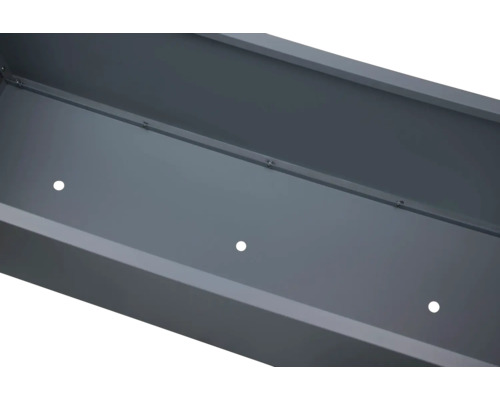 Metall Pflanzkasten mit Drainagelöchern