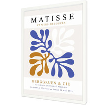 Gerahmtes Matisse-Poster mit floralem Design