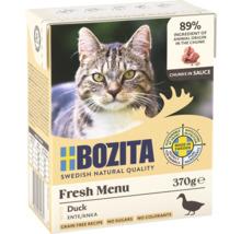 Bozita Fresh Menu Katzennahrung mit Ente, 370 Gramm