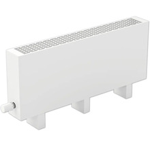 Heizkörper mit glatter Oberfläche und Thermostat
