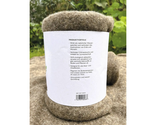 Wollvlies zur Bodenabdeckung im Garten