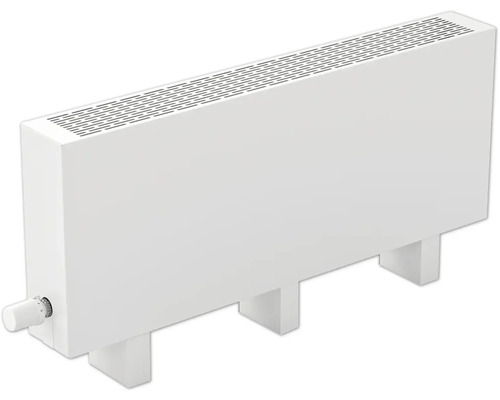 Licon Heat Standkonvektor KORALINE Basic LKB H 400 x L 2000 x T 230 mm weiß Flachheizkörper mit Thermostat