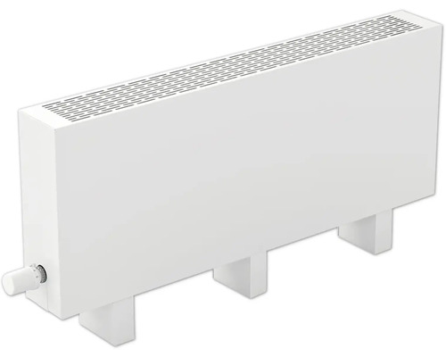 Licon Heat Standkonvektor KORALINE Basic LKB H 500 x L 2800 x T 230 mm weiß Weißer Konvektor Heizkörper mit Thermostat