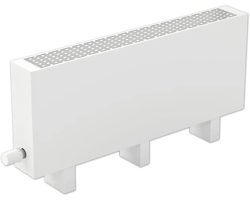 Licon Heat Standkonvektor KORALINE Basic LKB H 600 x L 2800 x T 180 mm weiß Konvektorheizkörper zur Raumbeheizung mit Temperaturregler
